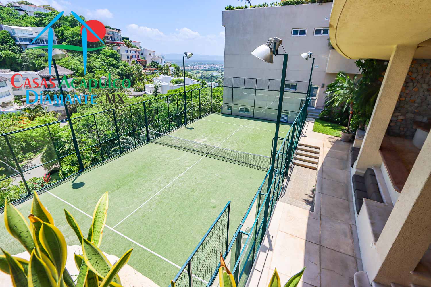 Club Residencial Privado Cima Real - Cancha de pádel 1